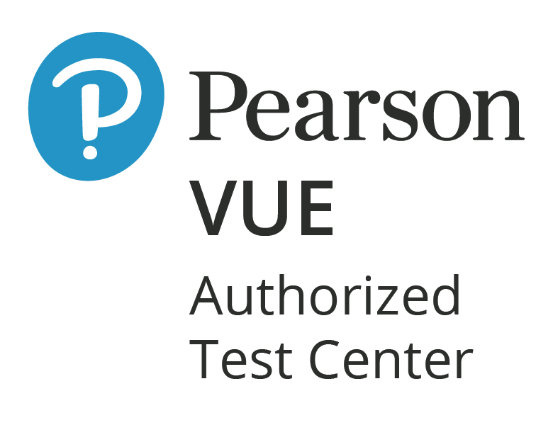 Pearson VUE Authorized Test Center logo